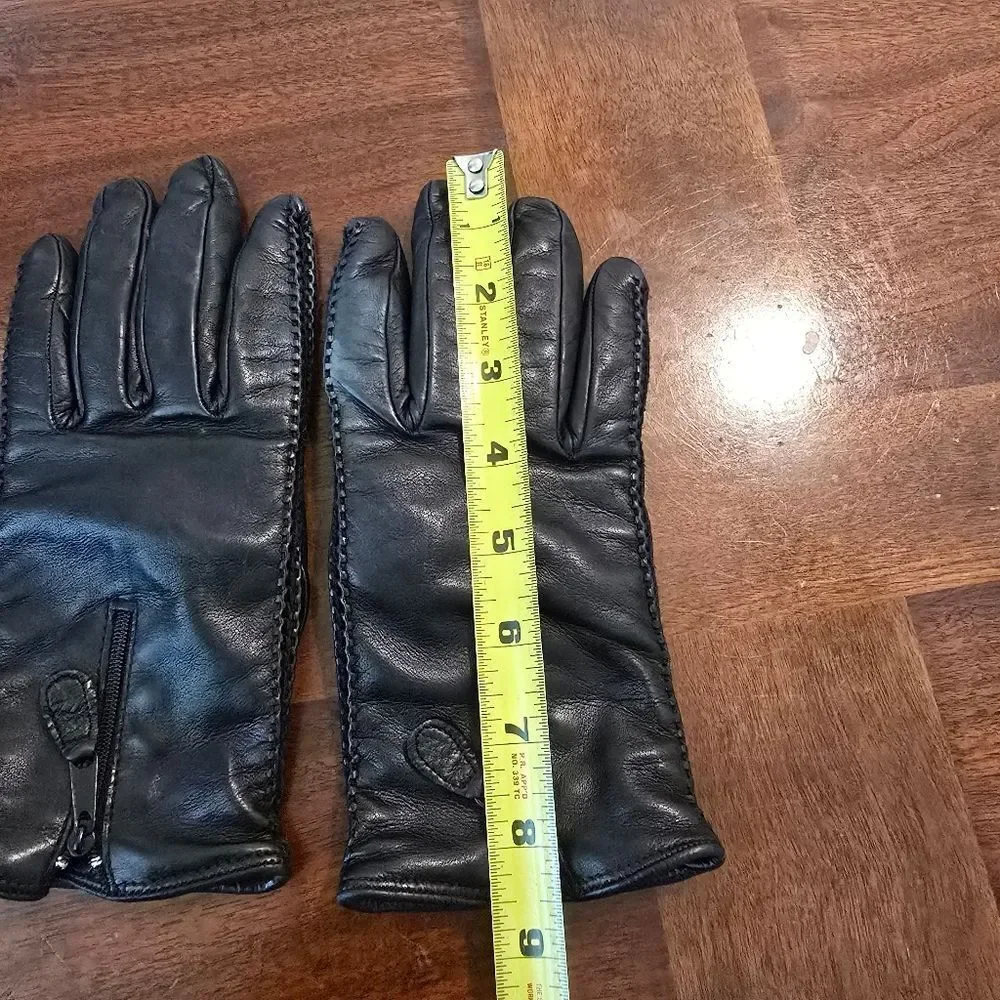 CARIDEI Glove Factory Womens Size  7‎ 1/2 Cashmere Lined Vintage